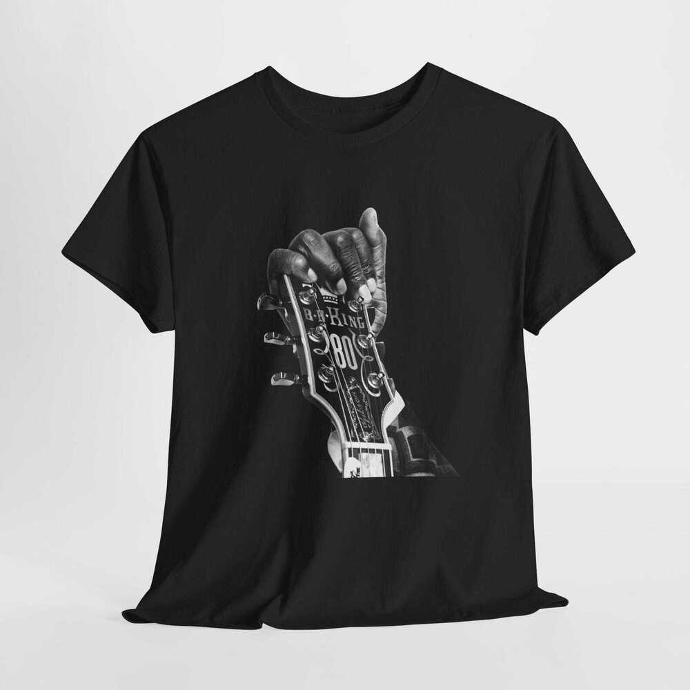 B.B. King Guitar Tee, Blues Music Graphic T-Shirt